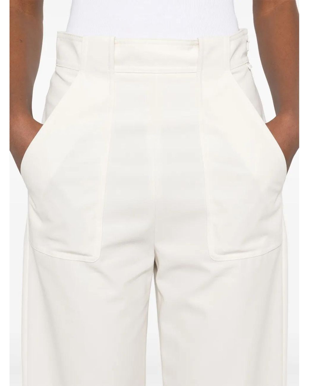 Max Mara Palio Broek in het White