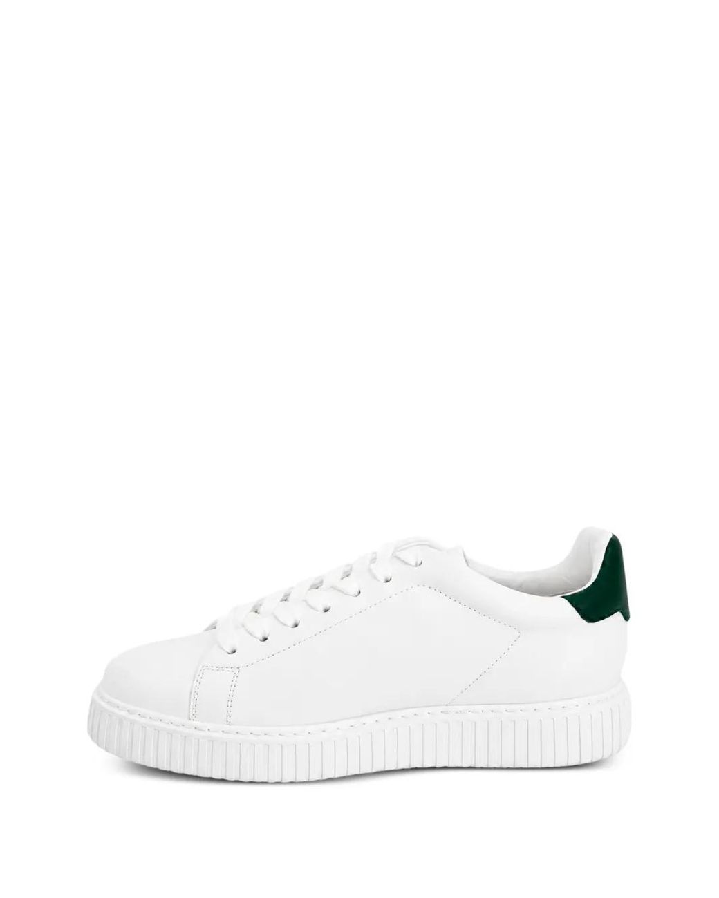 Hogan White Perforated-Logo Sneakers for men