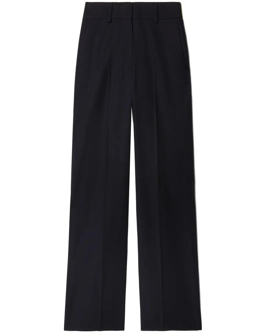 Off-White c/o Virgil Abloh Blue Formal Over Wool Trousers