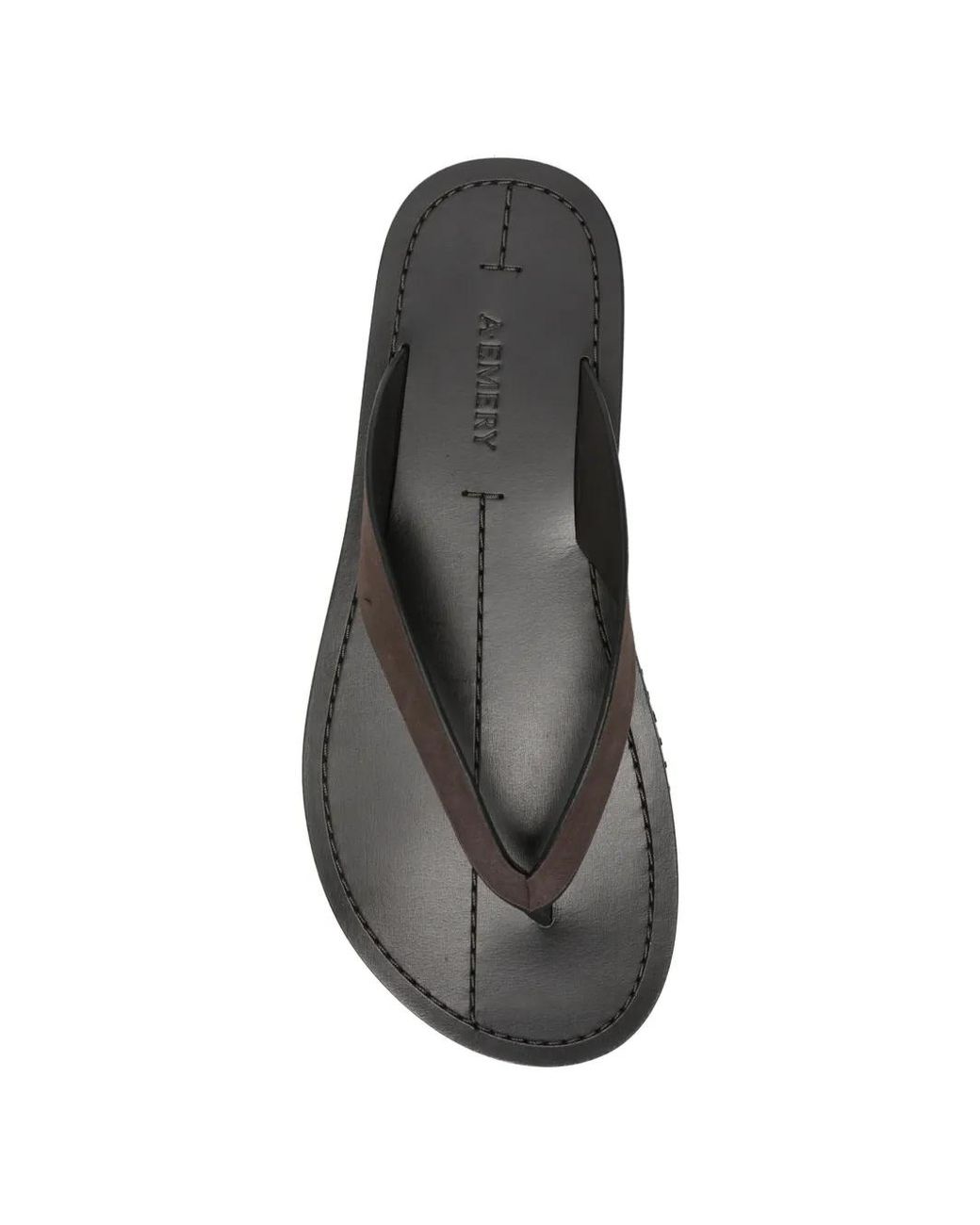 A.Emery Black The Flora Sandals