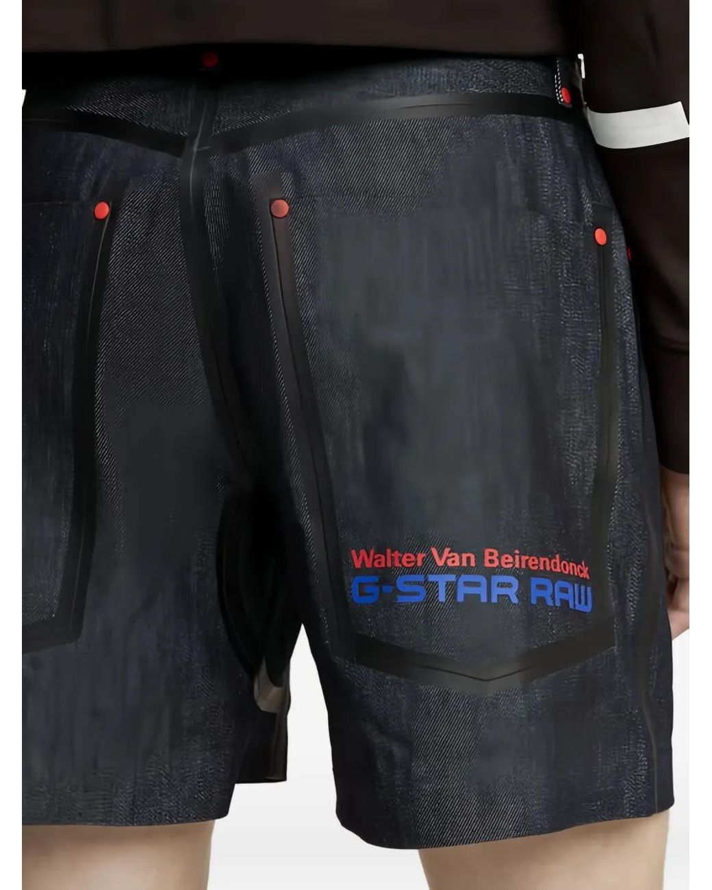 walter van beirendonckG-STARデニムショート 32 G-Star x Walter Van Beirendonck: RAW DENIM SHORTS – 85 86