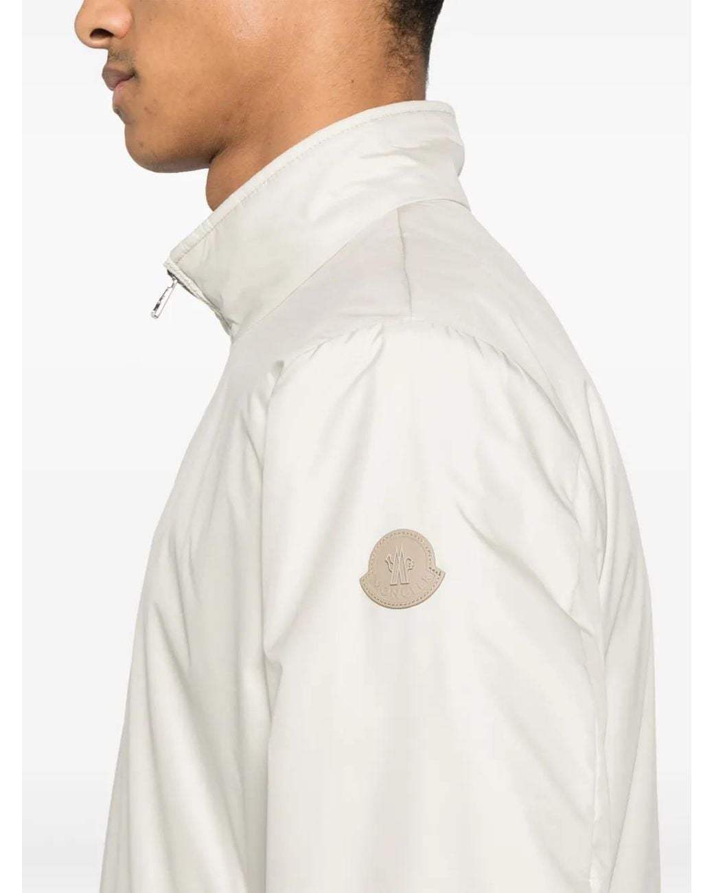 Moncler White Lightweight Mini Jacket for men