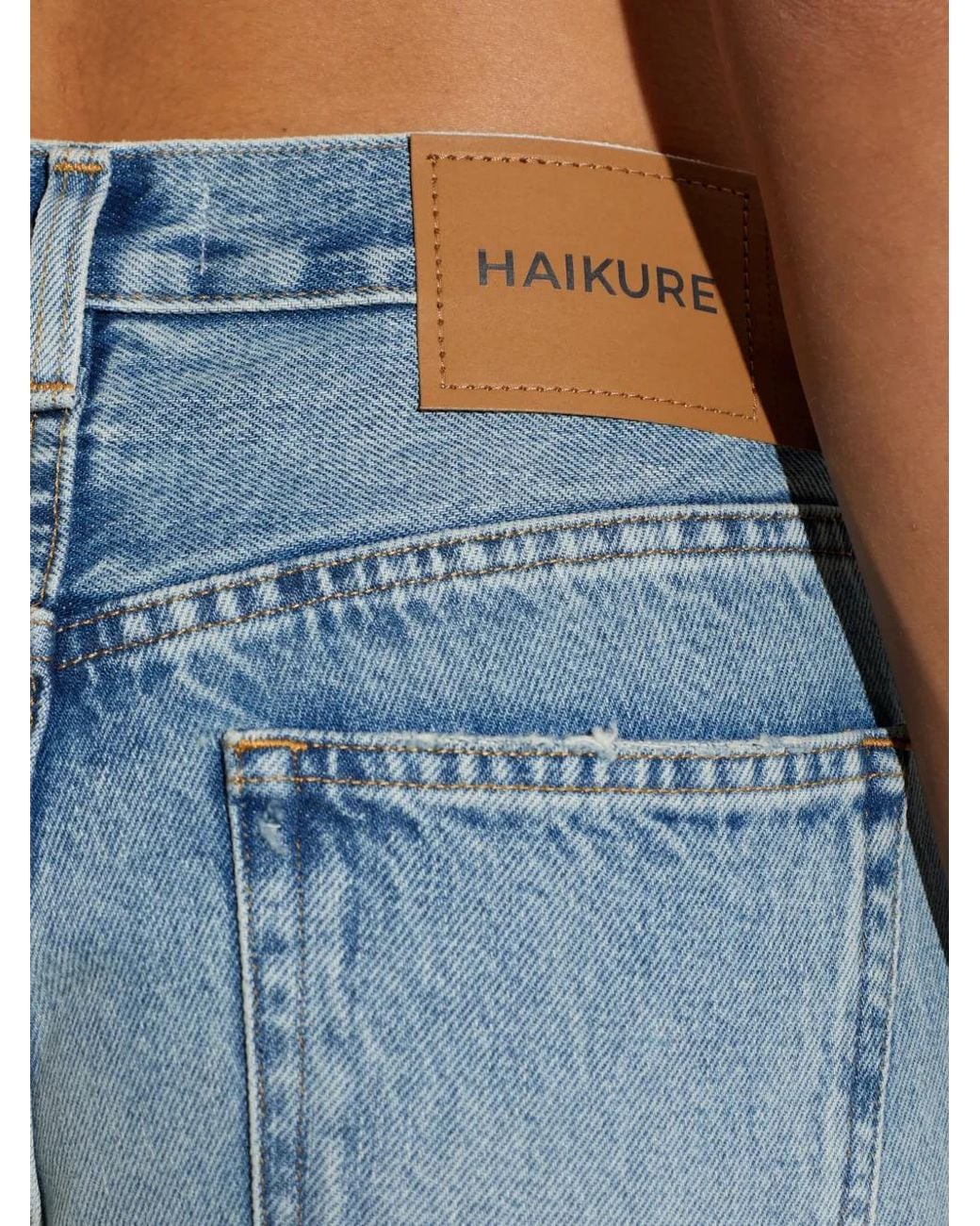 Haikure Blue Lisa Pollock Straight-Leg Jeans