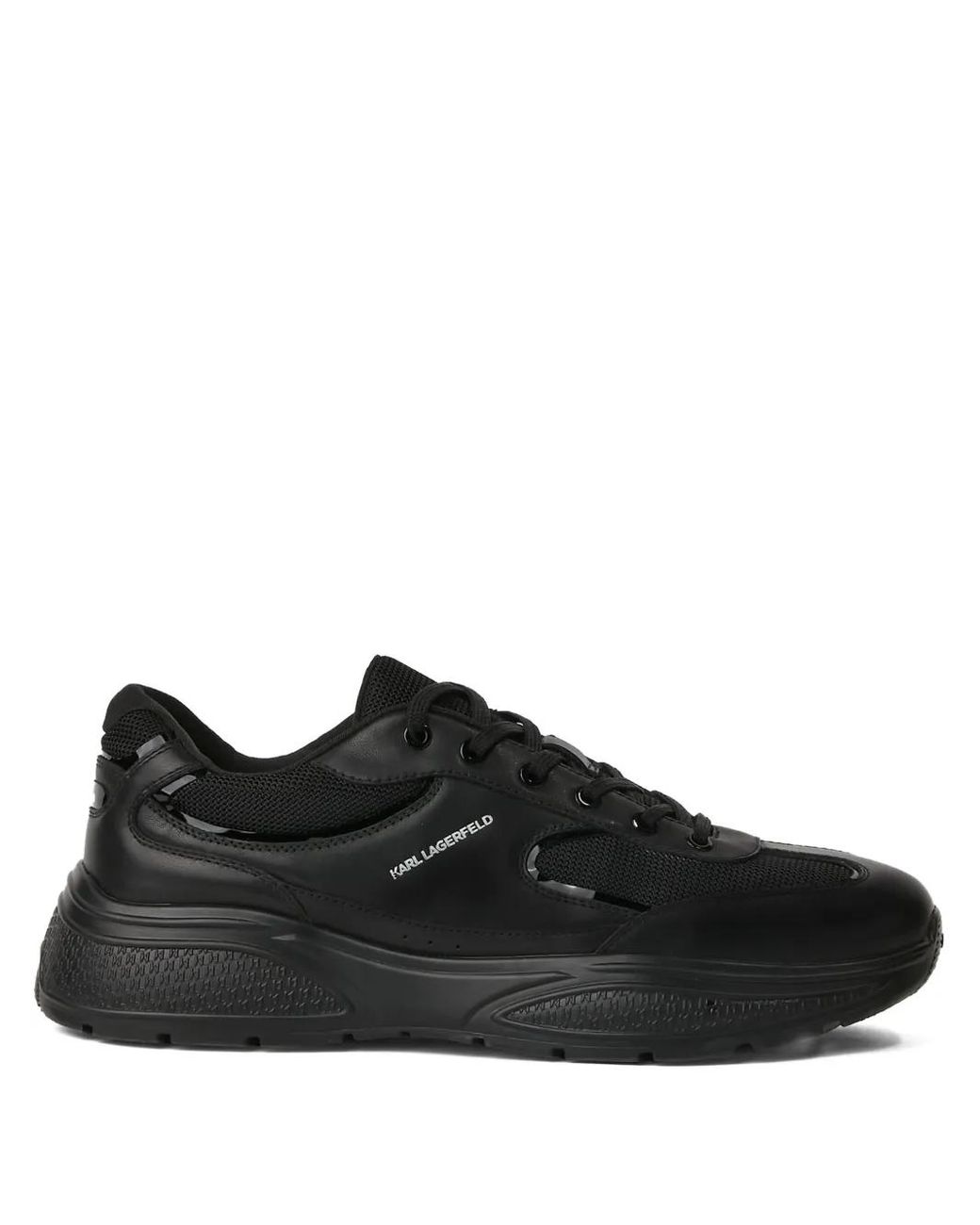 Karl Lagerfeld Black Vesta Trainers for men