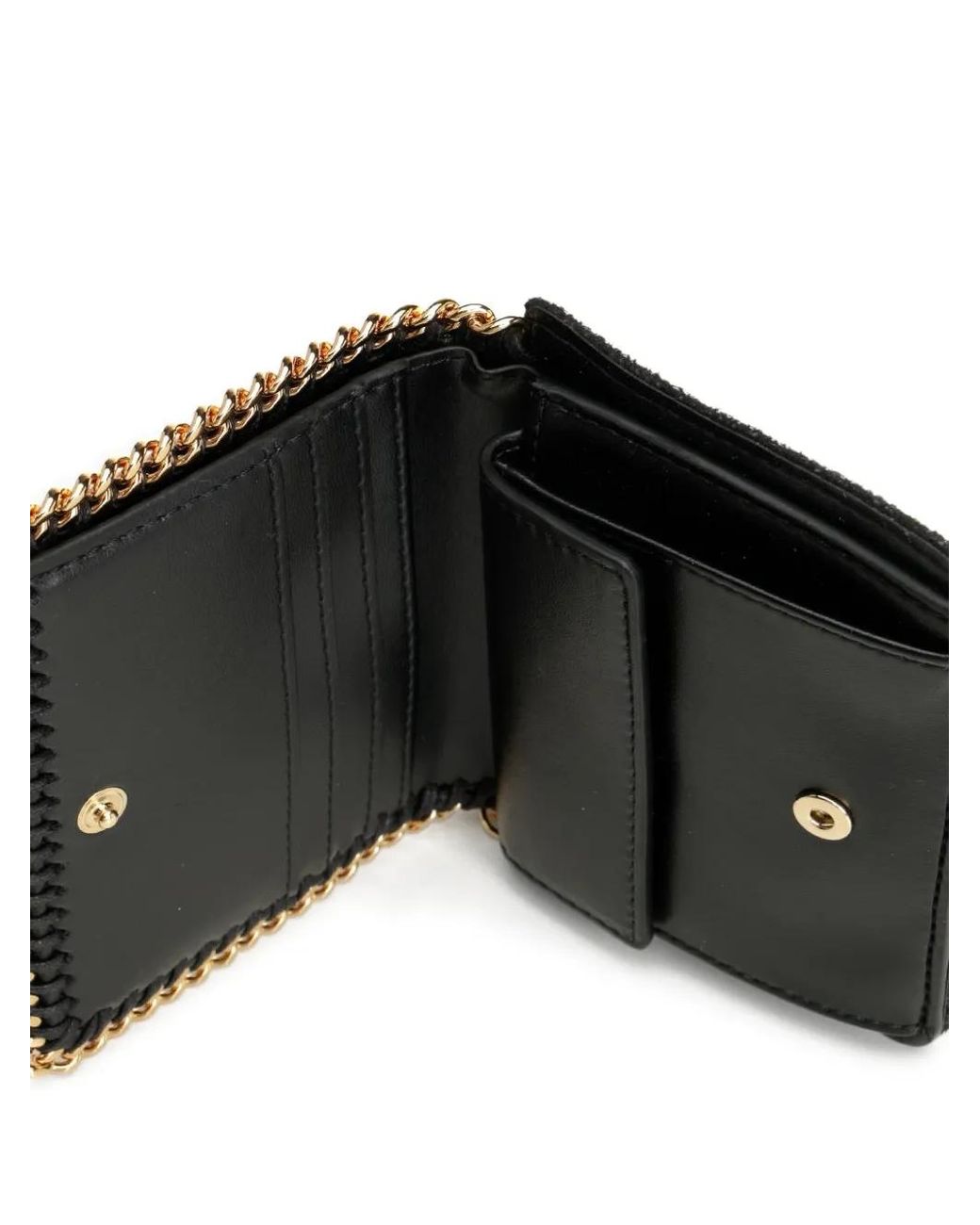 Stella McCartney Black Portefeuille Falabella