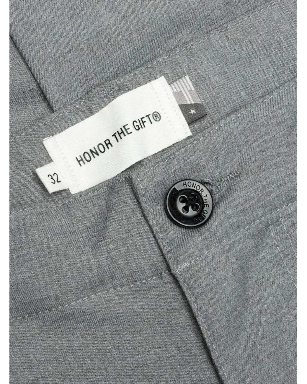 Honor The Gift Gray School Boy Trousers for men