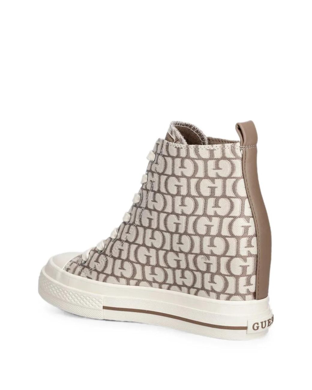 Guess Natural Sundae High-Top Sneakers