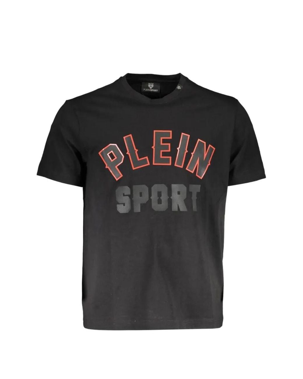 Philipp Plein Black Logo-Print Short-Sleeve T-Shirt for men