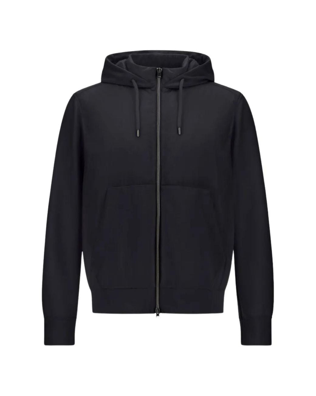 Chaqueta Liviana Con Capucha Herno de hombre de color Blue