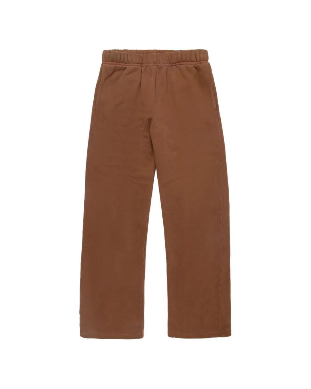 Les Tien Brown Pocket Track Pants for men