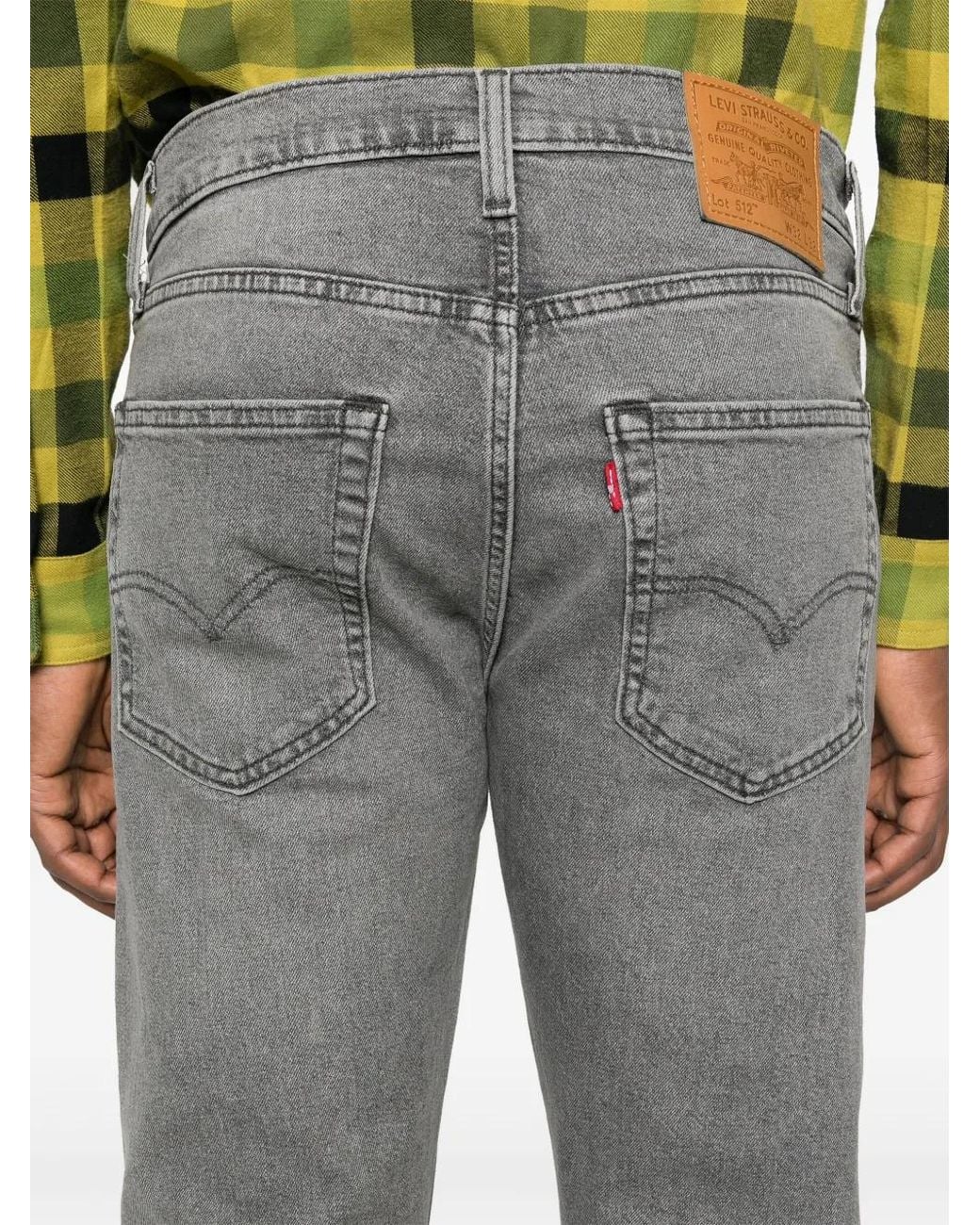Levi's Gray 512 Jeans for men