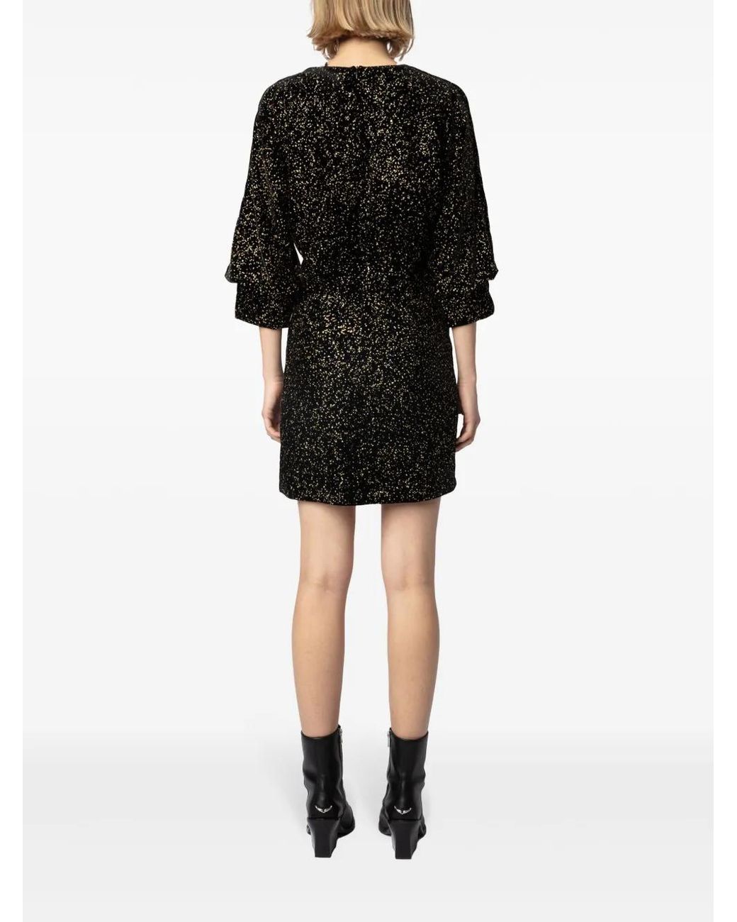 Zadig & Voltaire Black Rosli Dress