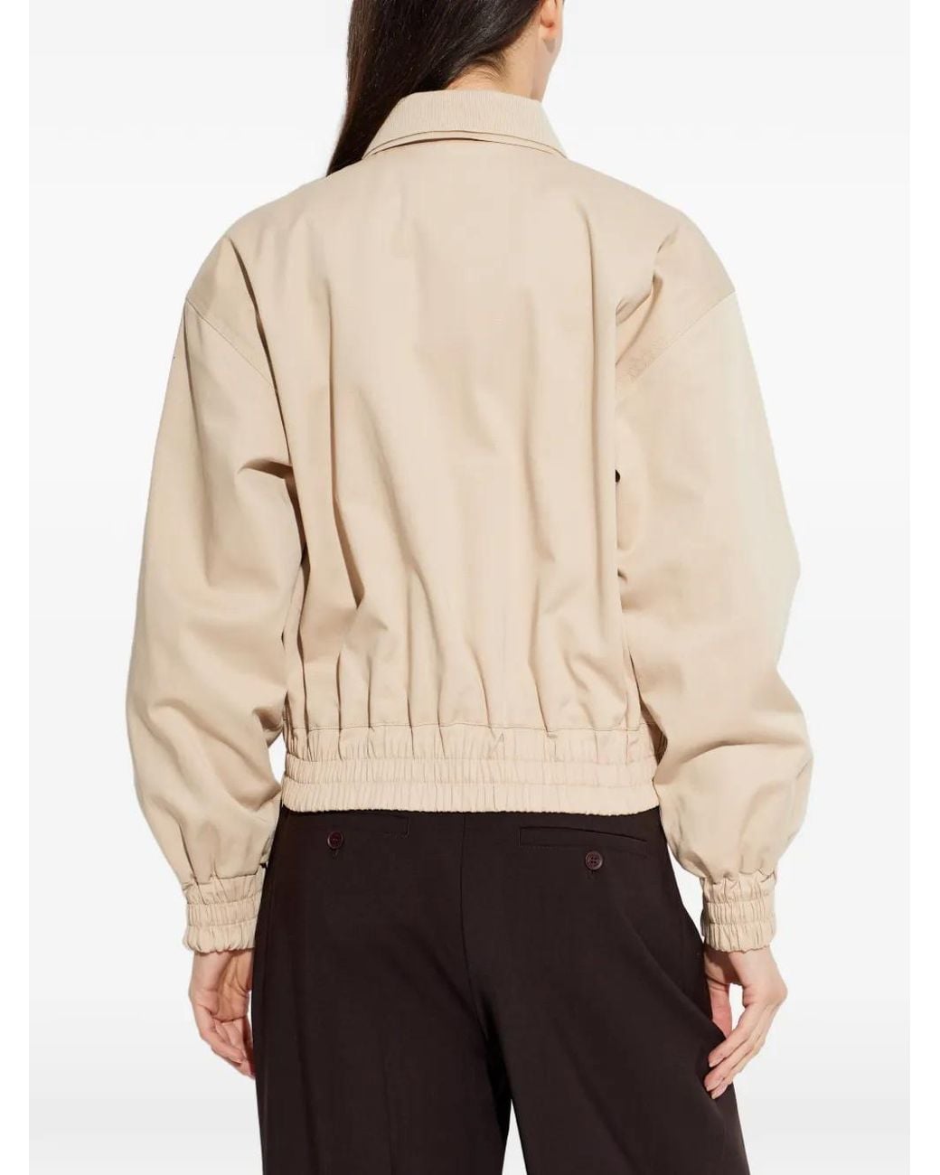Lacoste Natural Jacke Mit Reißverschluss