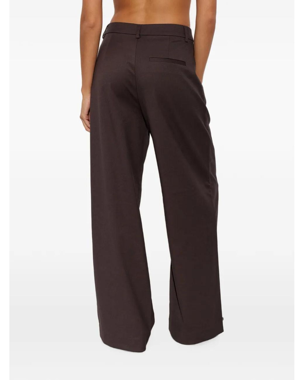 Gestuz Brown Gzpaula Pleated Trousers