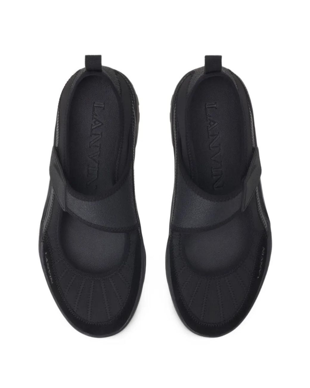 Lanvin Black Lnv1 Sneakers
