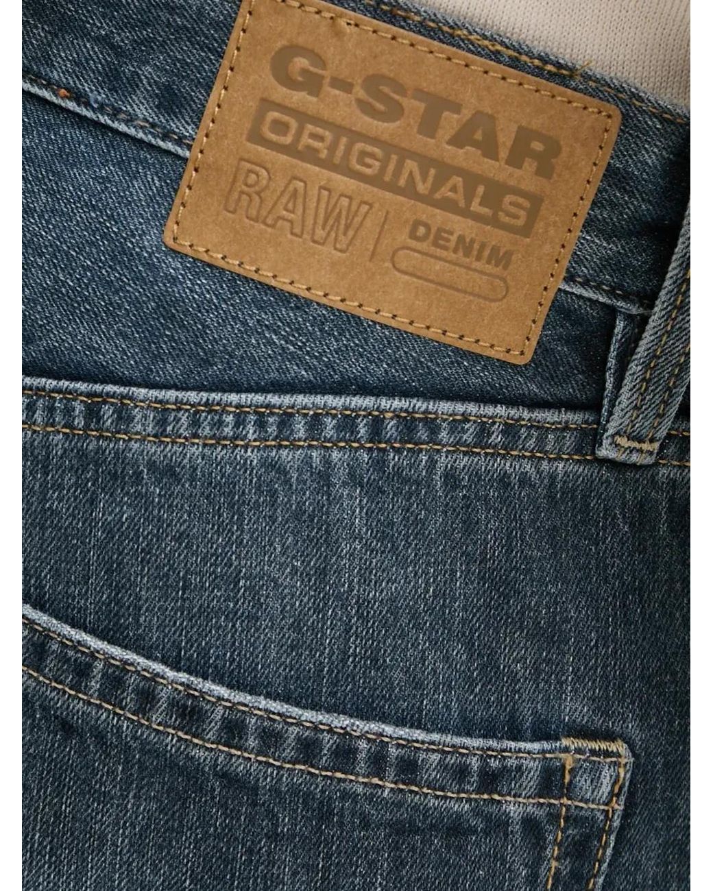 Jean À Effet Délavé G-Star pour homme en coloris Blue