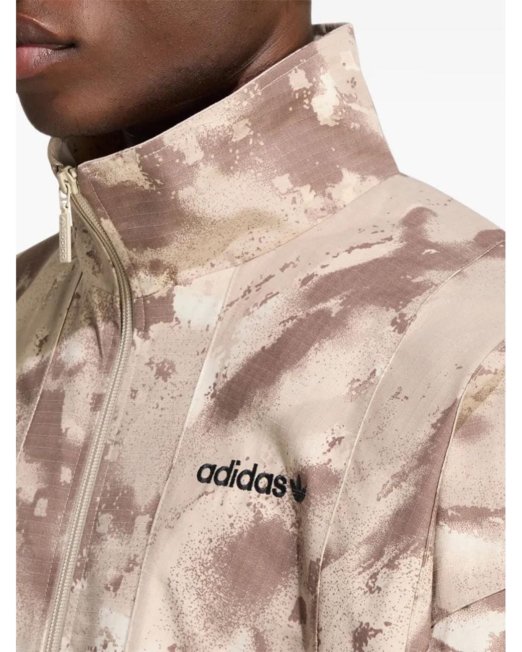 Adidas Natural Camo Cutline Jacket for men