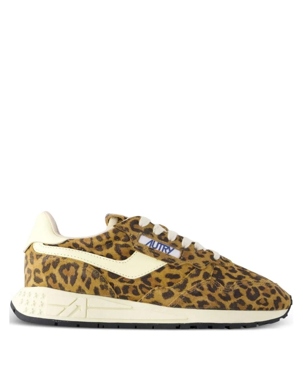 Autry Metallic Reelwind Suede Leopard