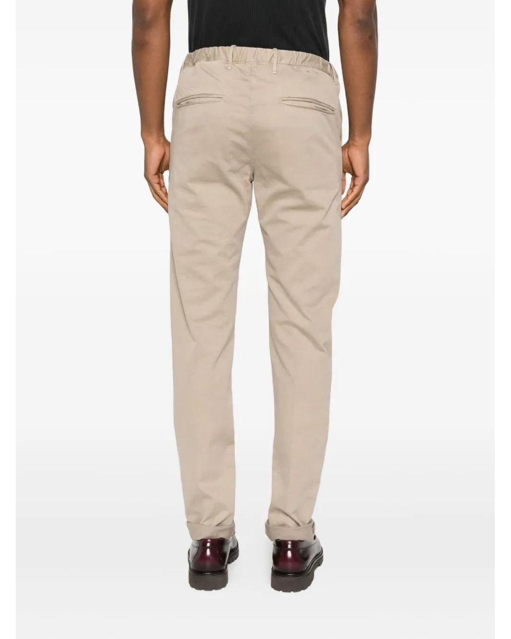 Slowear Natural Elasticated Trousers for men