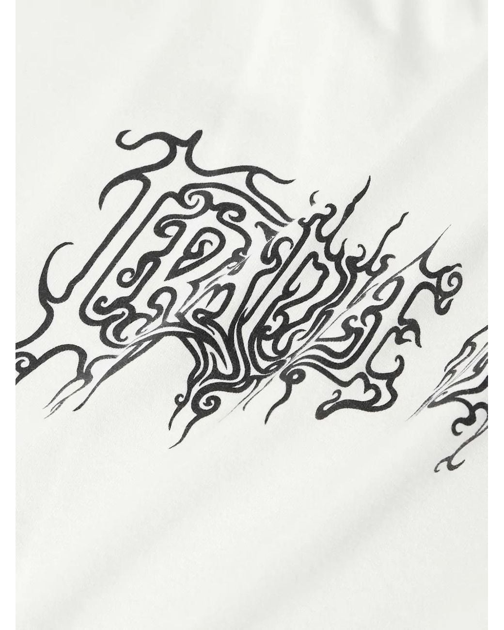 Vetements White Graphic-Print T-Shirt for men