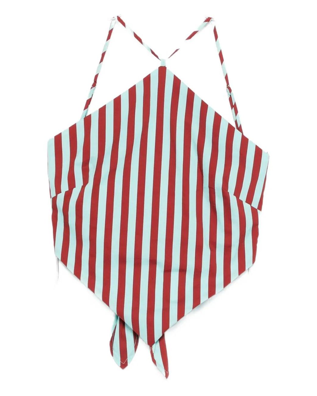 Simon Miller Red Tie-Detail Top