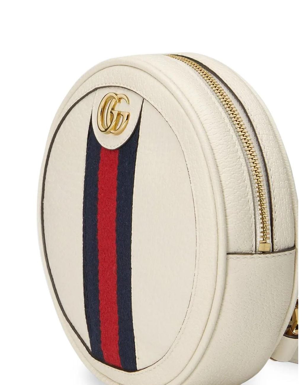 Gucci Pink Ophidia Logo-Plaque Backpack