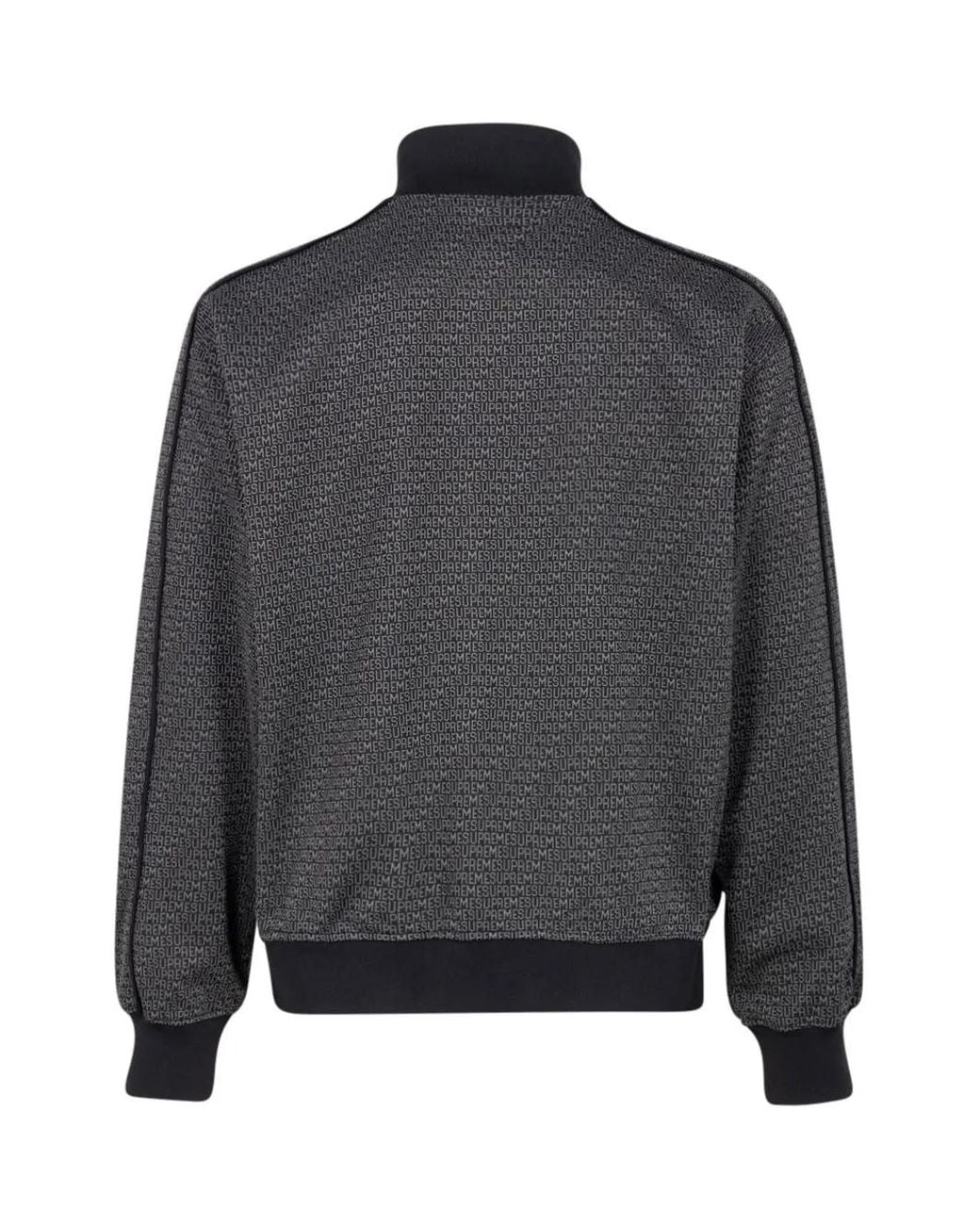 Supreme Gray Repeat Track Jacket