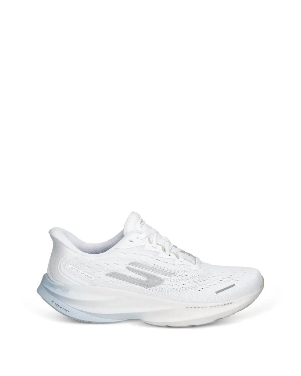 Skechers White Aero Spark Lace-Up Sneakers