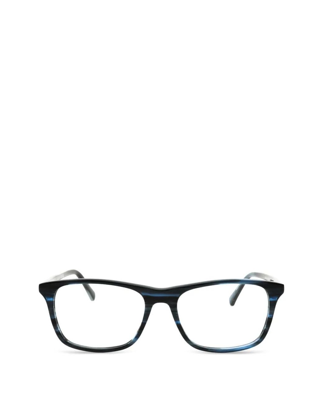 Gant Black Rectangle-Frame Glasses for men
