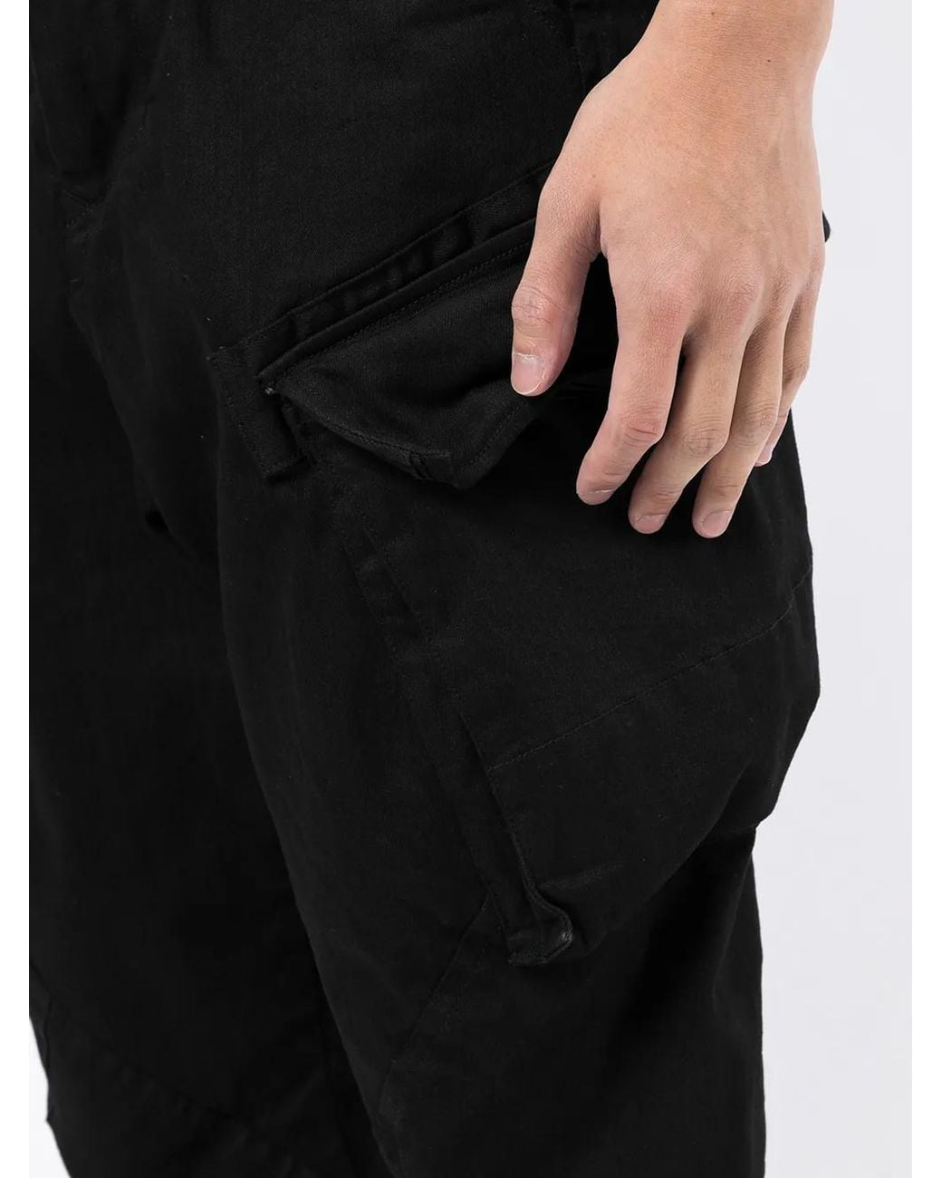 Julius Denim-Cargohose in Schwarz für Herren | Lyst DE