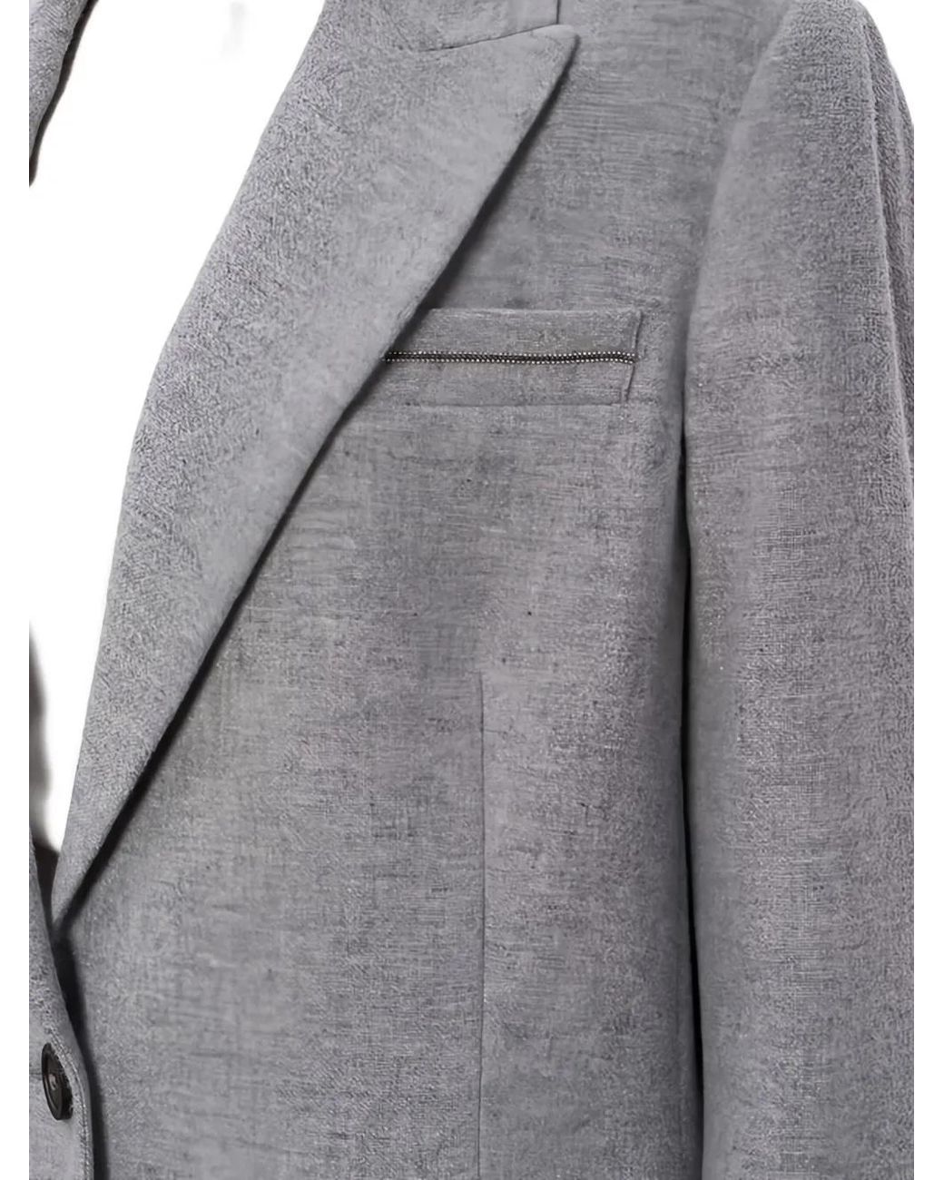 Peserico Gray Einreihiges Sakko