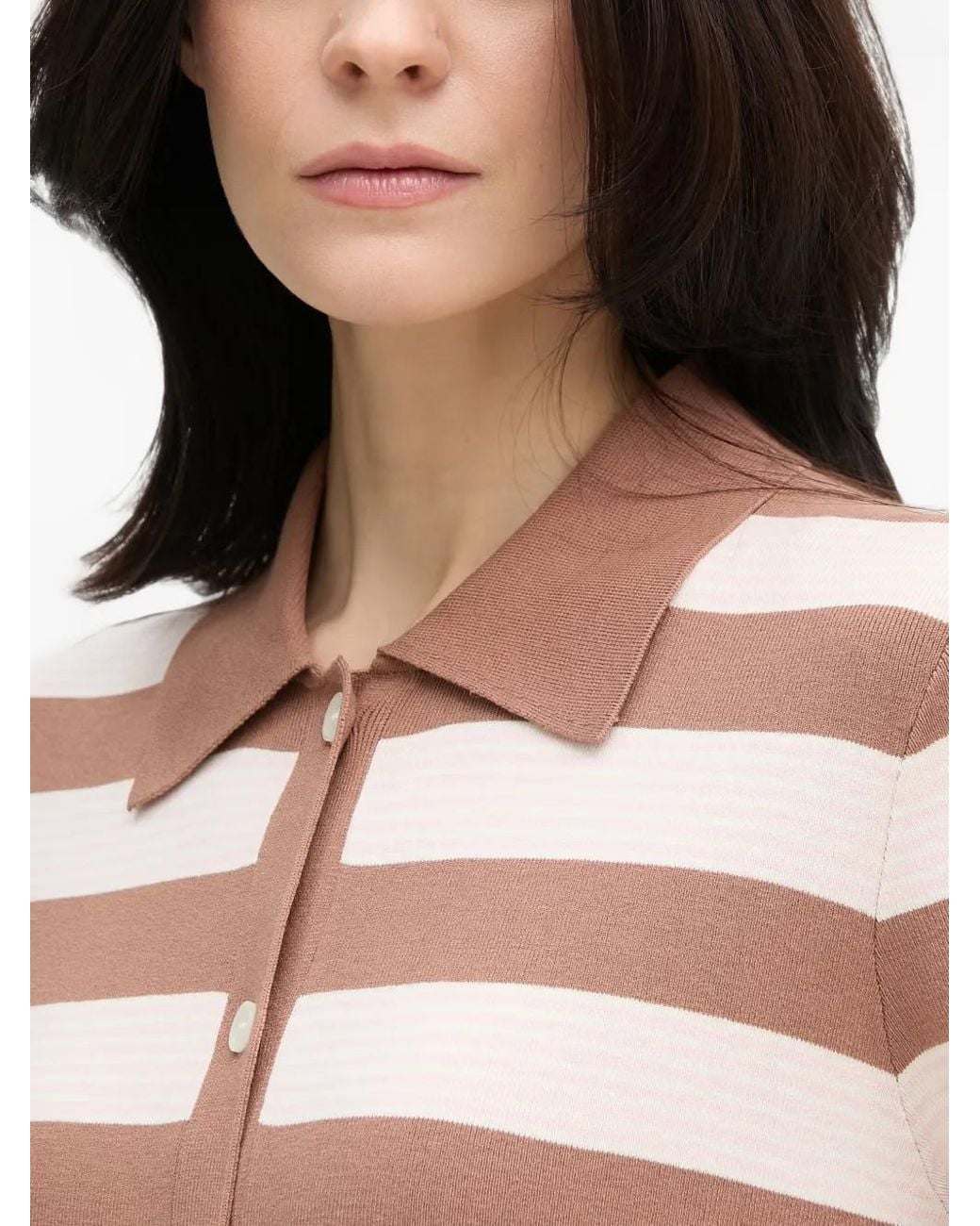 Joop! Natural Kasha Striped Shirt
