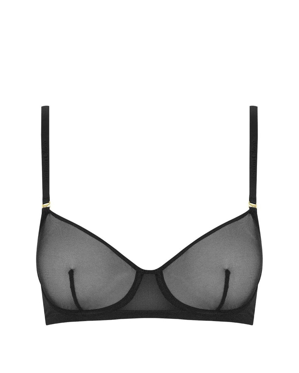 Maison Close Black Corps À Corps Wire Bra