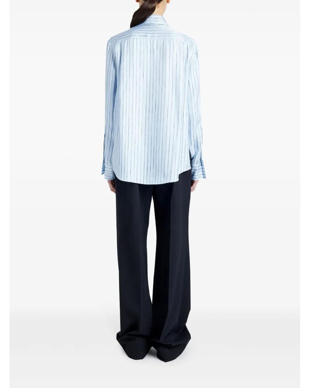 Proenza Schouler Blue Madison Shirt
