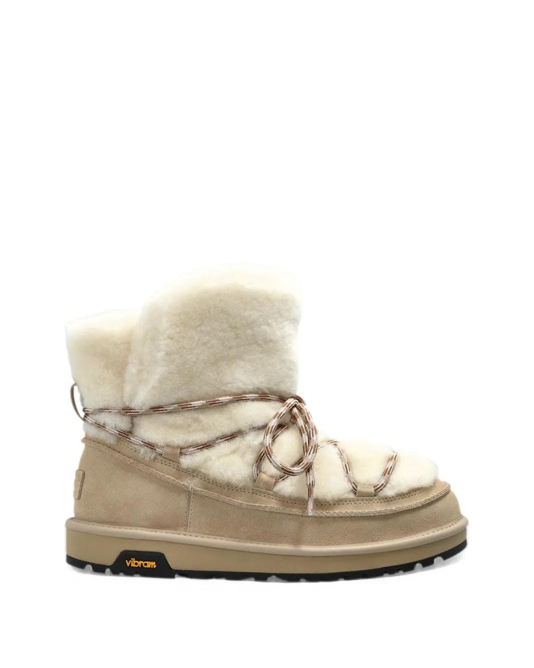 Ugg Natural Classic Tread Fluffed Boots