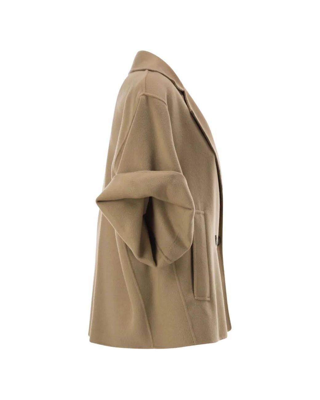 Weekend by Maxmara Brown Double-Breasted Boxy Jacket