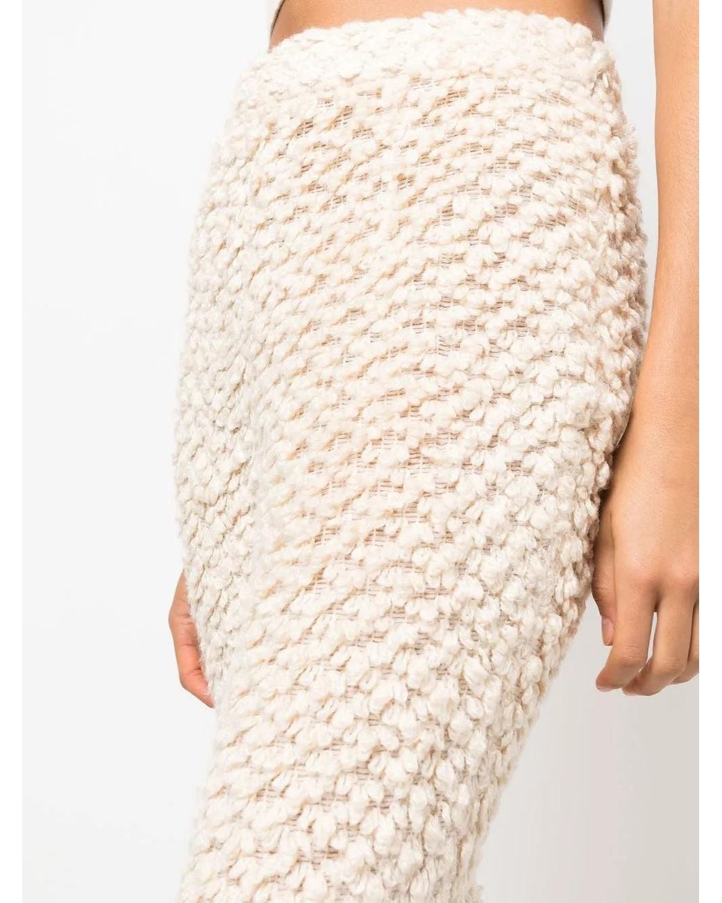 ROKH Natural Knit Flare Lounge Trousers