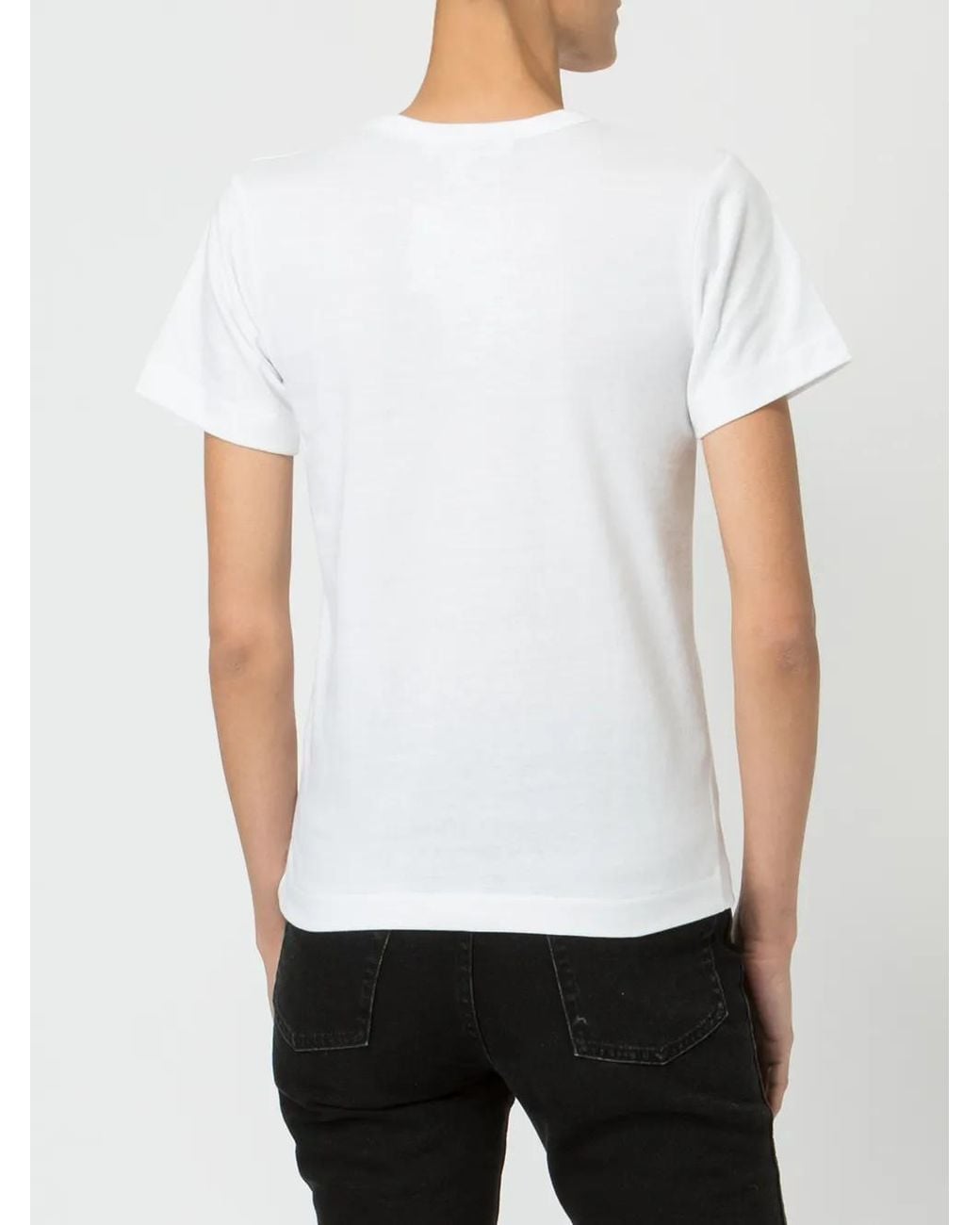 COMME DES GARÇONS PLAY Comme Des Garcons T-shirts And Polos White