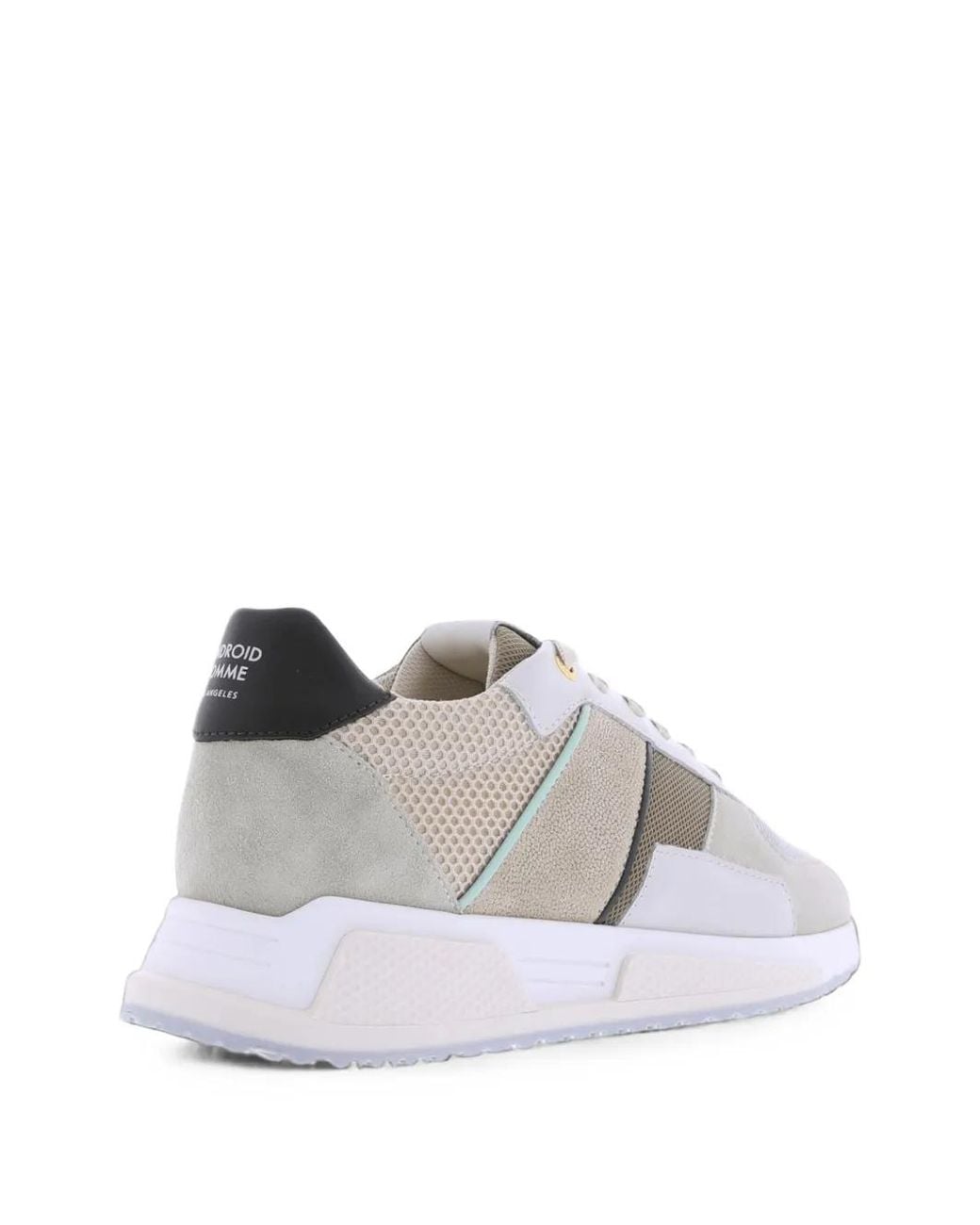 Android Homme White Propulsion Mid 122 Sneakers for men
