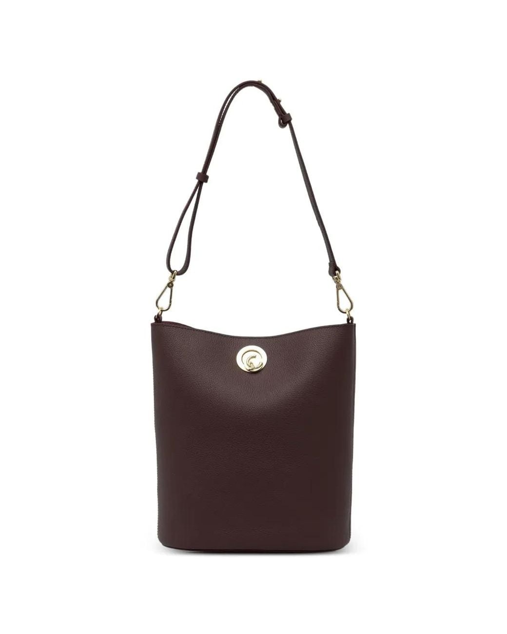 Coccinelle Purple Nikla Medium Bucket Bag