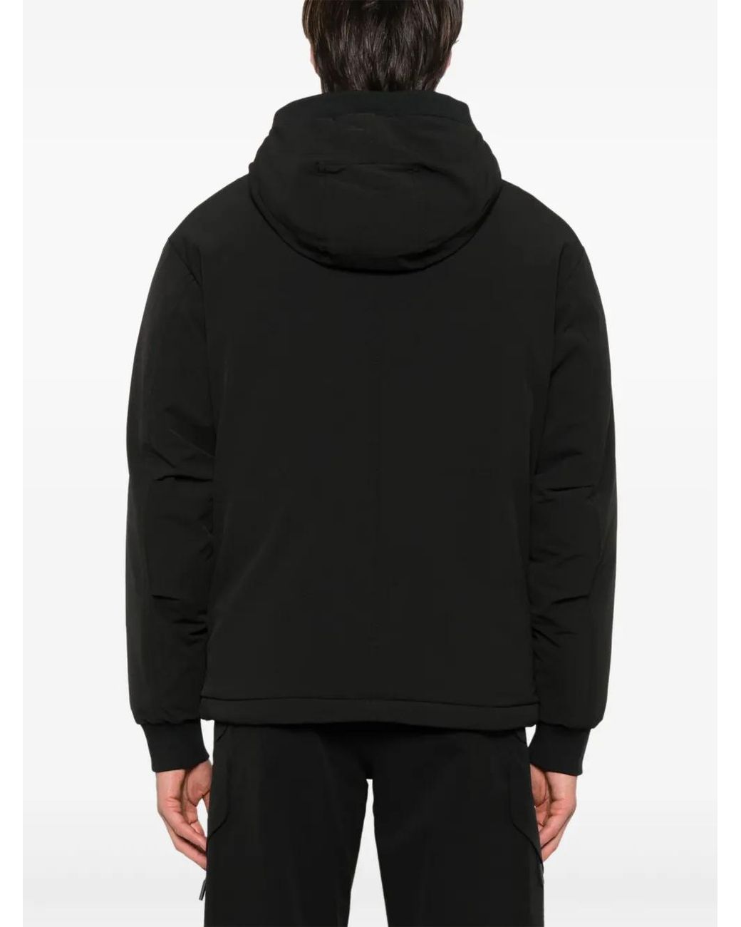 Boss Black Padded Hooded Jacket for men