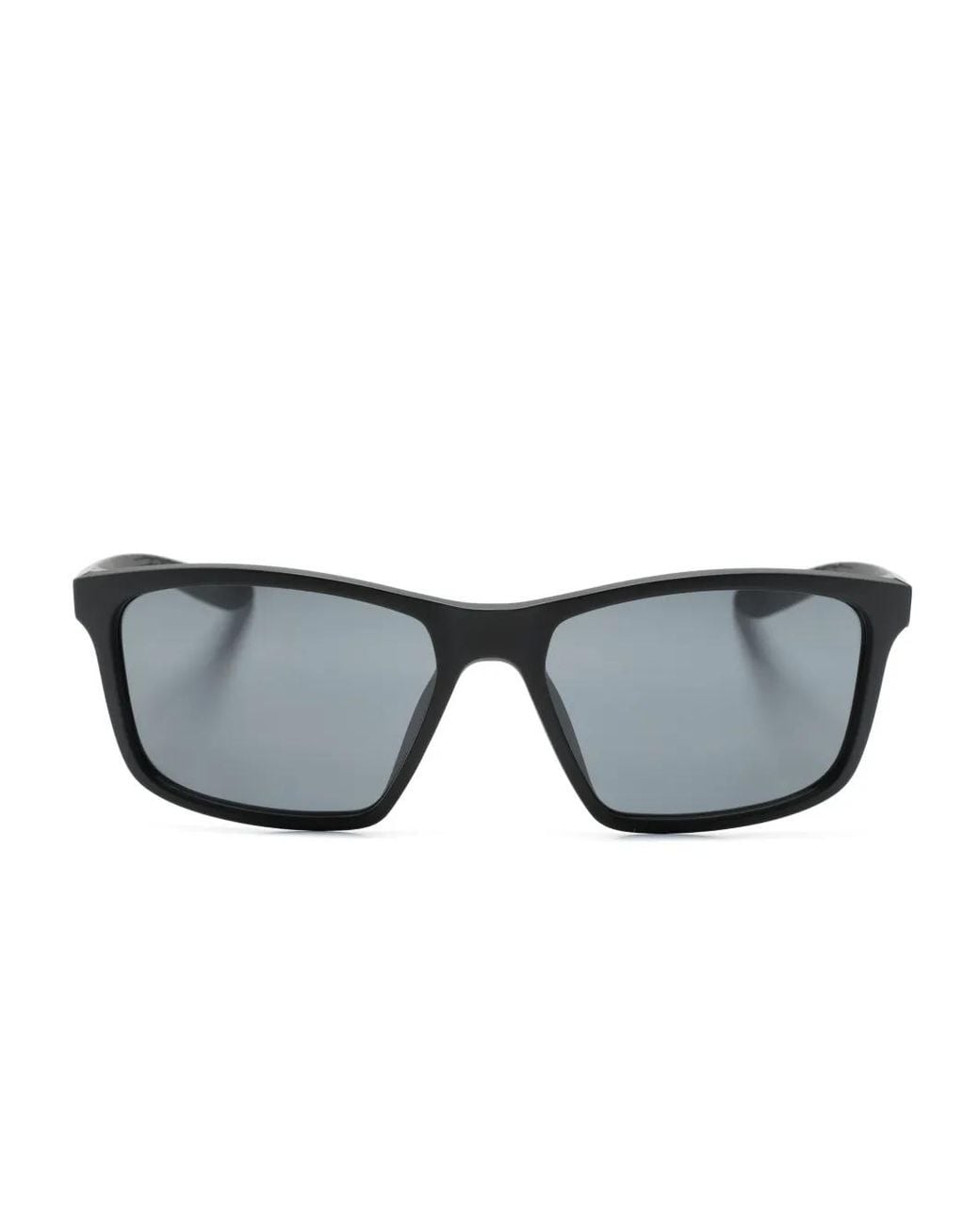 Nike Gray Valiant Terrain Tint Rectangle-Frame Sunglasses