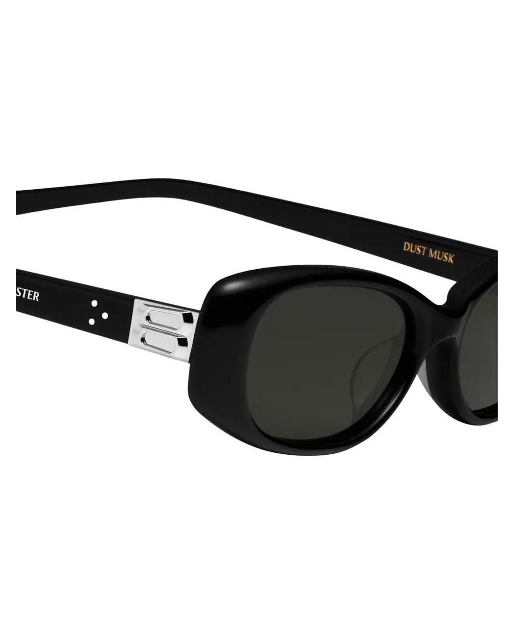 Gentle Monster Black Lunettes De Soleil Dust Musk 01