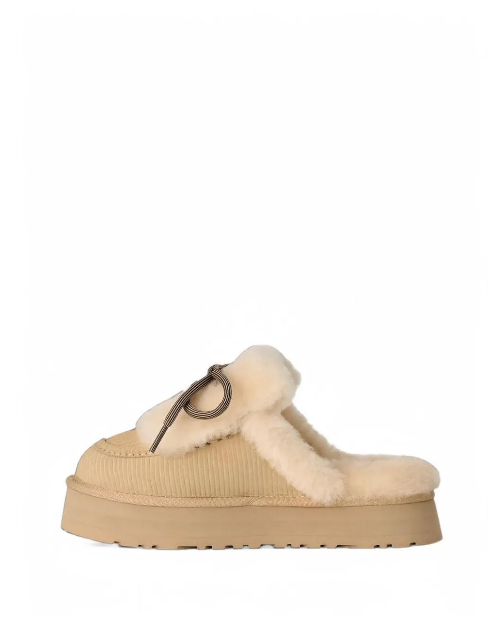 Ugg Natural Disquette Heritage Slippers
