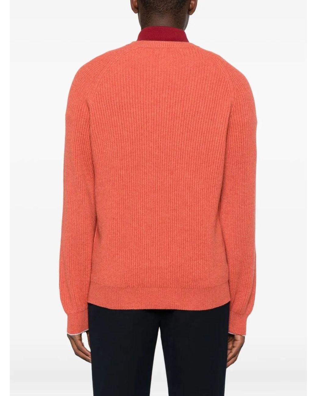Brunello Cucinelli Pink Pull À Col Rond for men