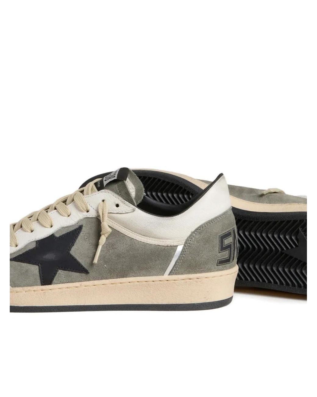 Golden Goose Deluxe Brand White Star-Motif Suede Sneakers for men