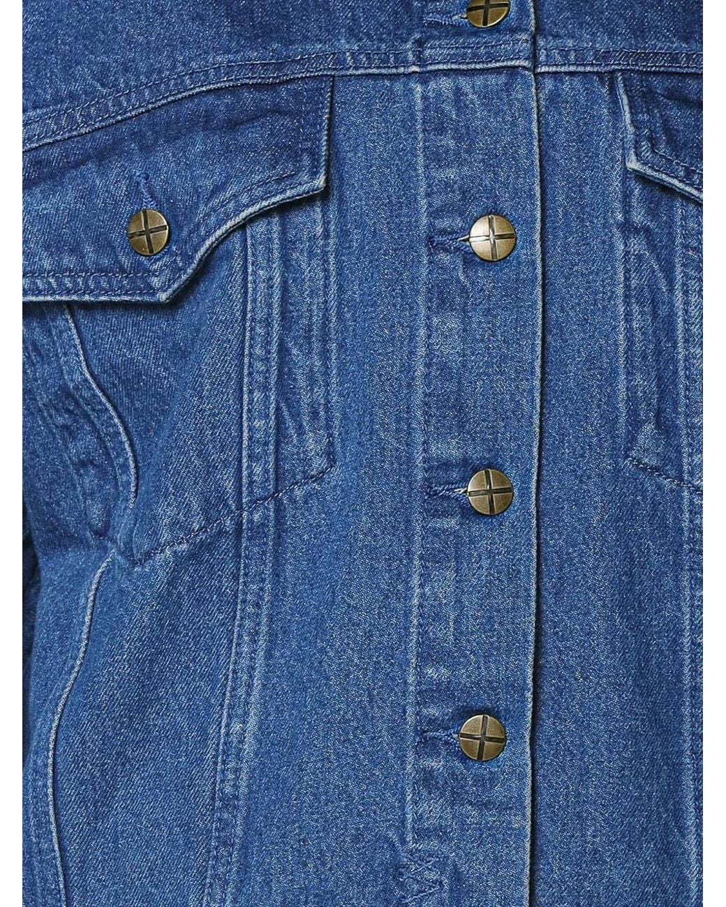 Ksubi Blue Relax Trucker Denim Jacket