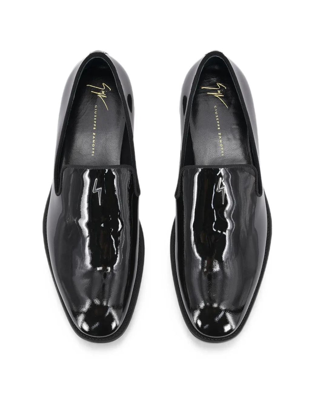 Giuseppe Zanotti Black G-Flash Loafers for men