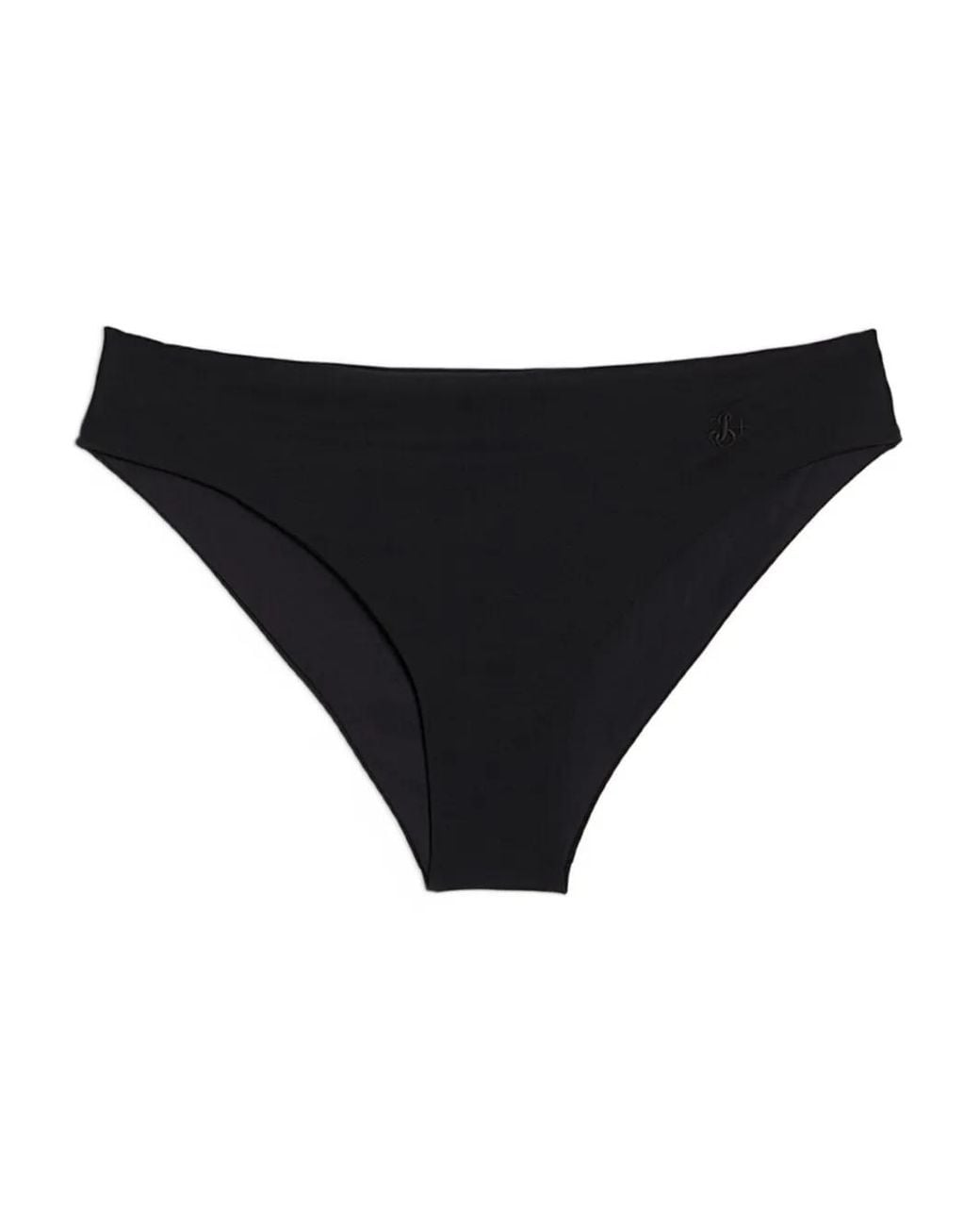 Jil Sander Black Jersey Bikini Slip