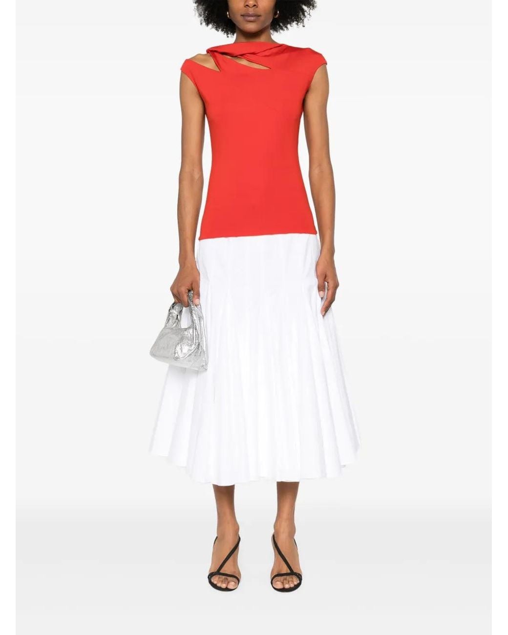 MOOS STUDIO Red Lipstick Theory Top